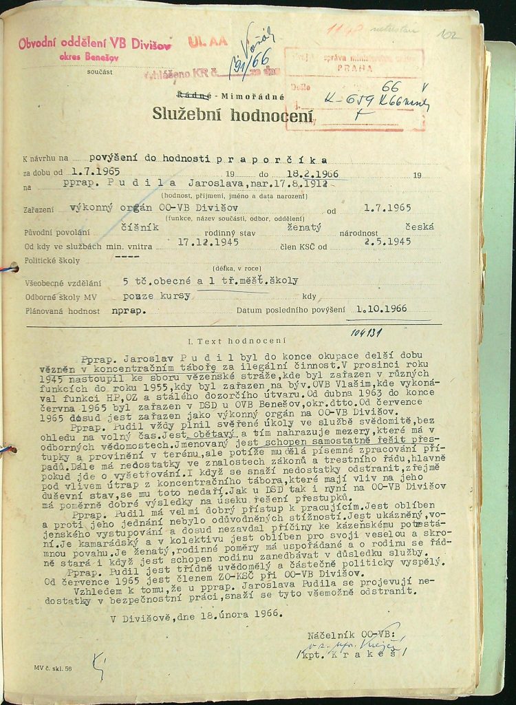 Pudil Mimořádné Služební Hodnocení (5)