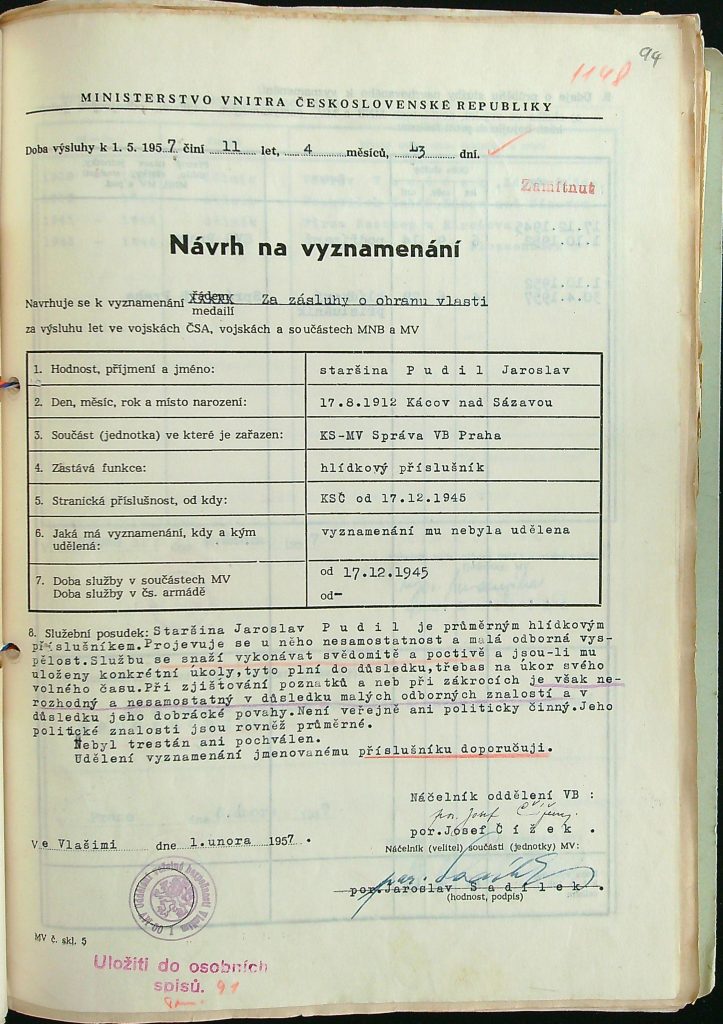 Pudil Návrh Na Vyznamenání (4)