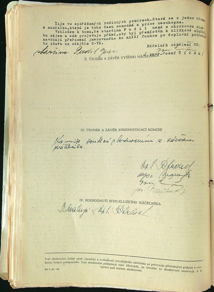 Pudil Služební Hodnocení (2)