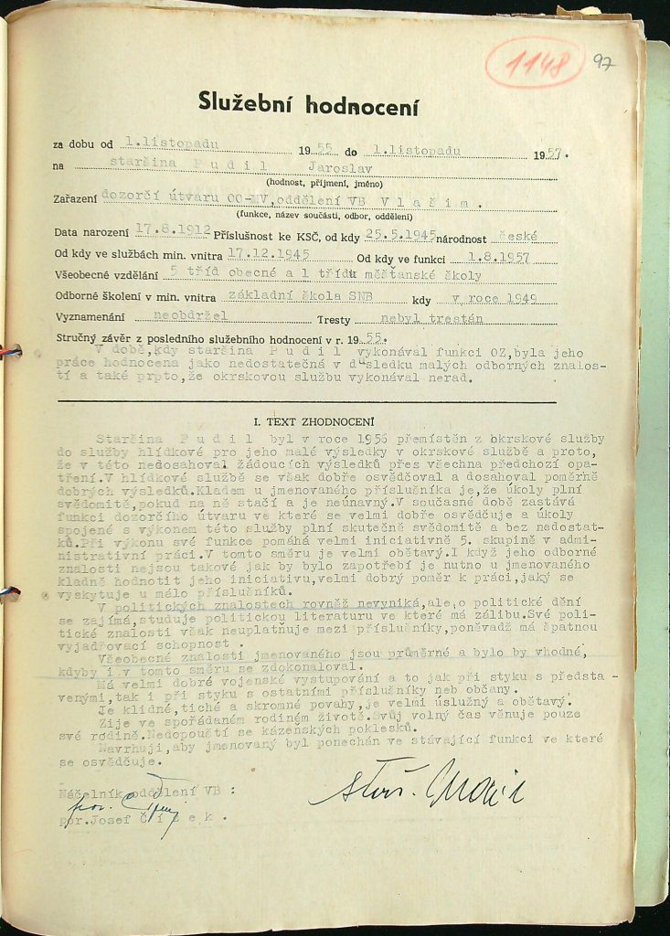 Pudil Služební Hodnocení (3)