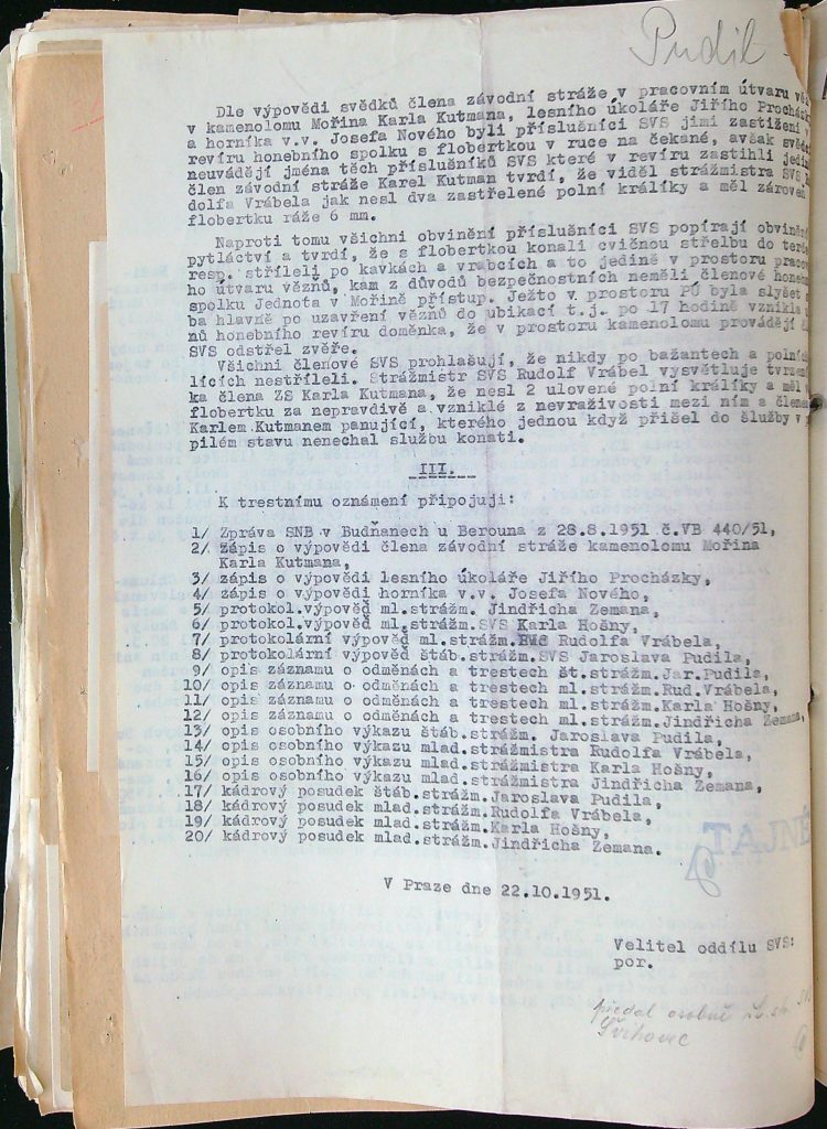 Pudil Trestní Oznámení Pro Podezření Z Pytláctví Mořina (2)