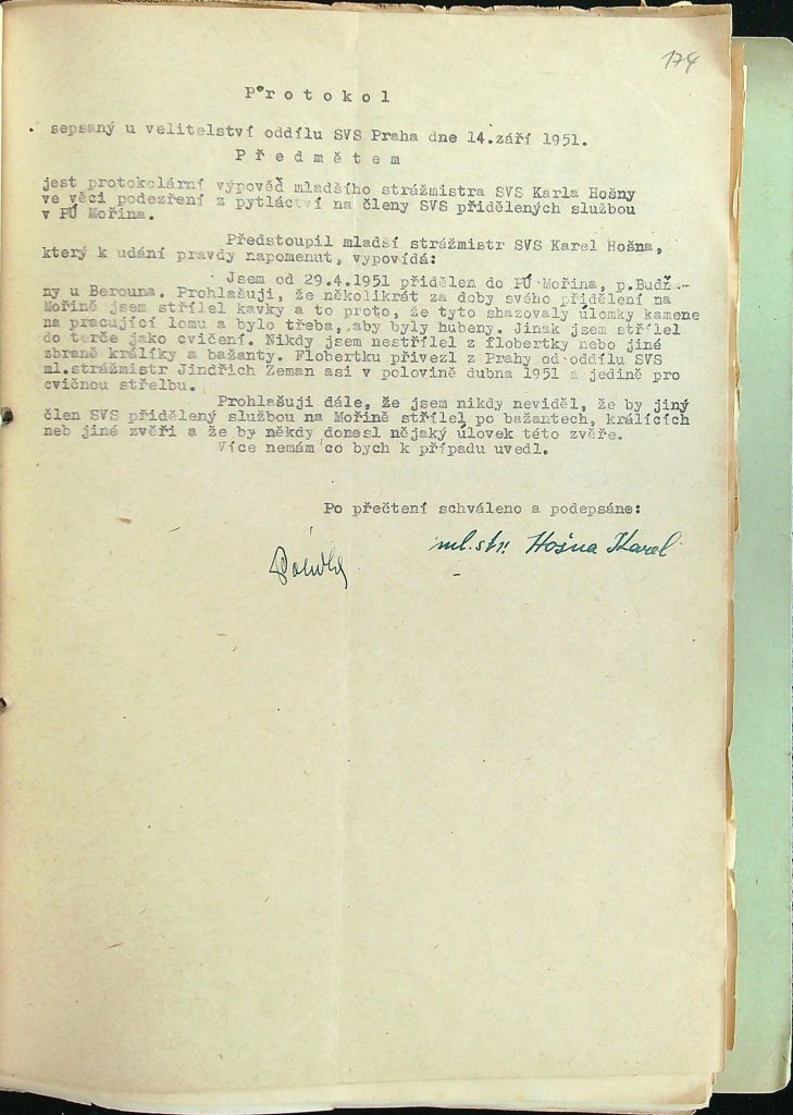 Pudil Trestní Oznámení Pro Podezření Z Pytláctví Mořina (5)