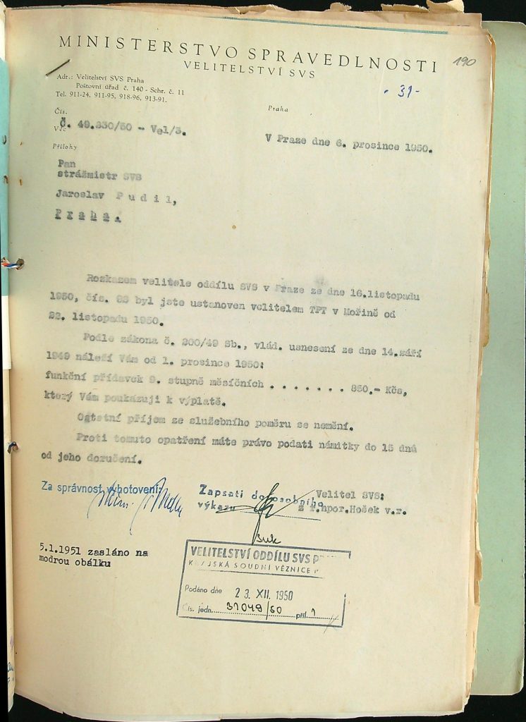 Pudil Započtení Funkčního Přídavku Pú Mořina