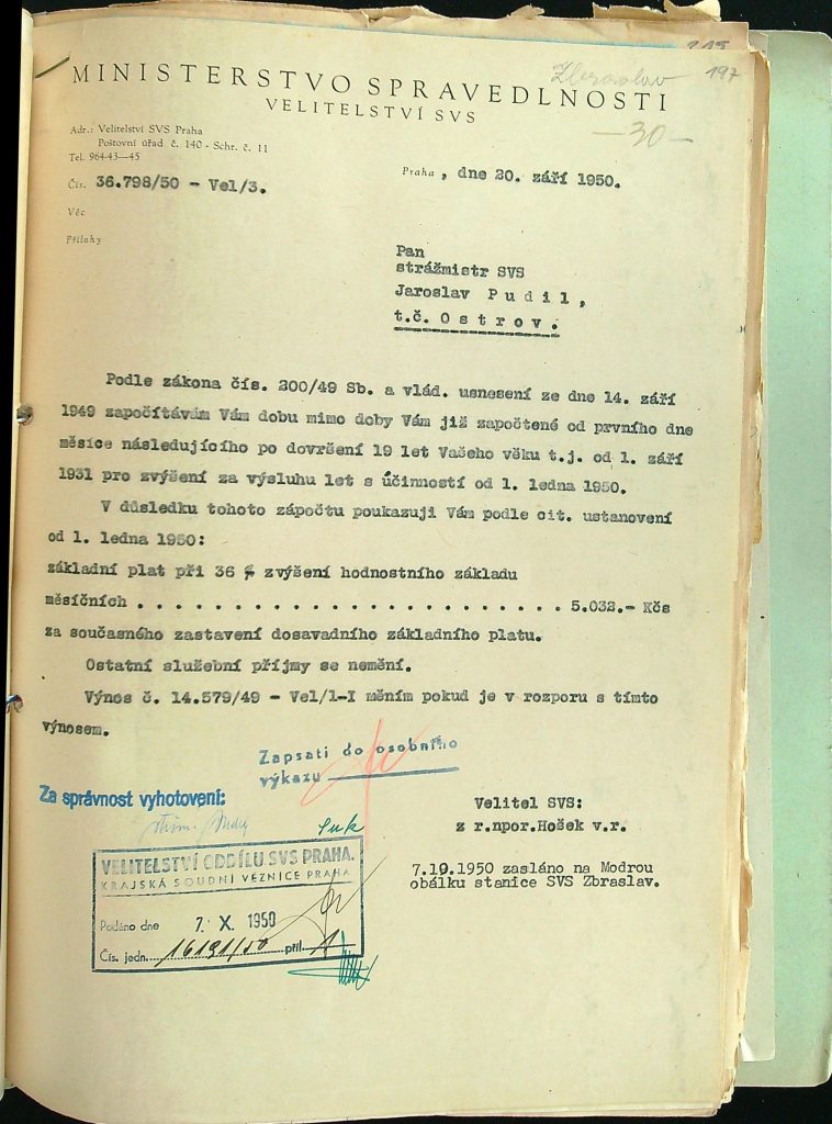 Pudil Zápočet Pro Zvýšení Platu Za Výsluhu Let