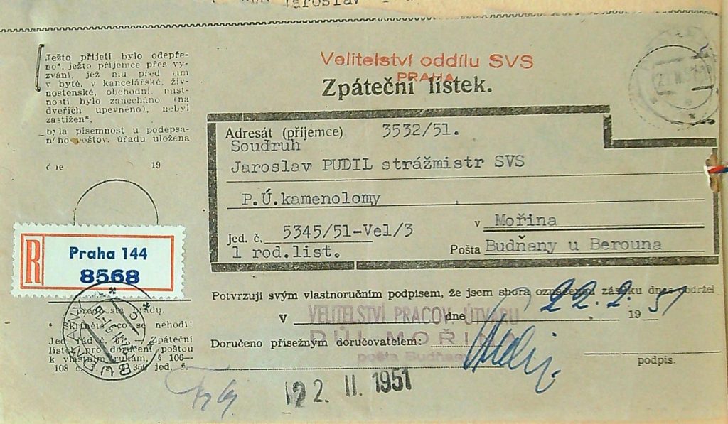 Pudil Zpáteční Lístek Pú Mořina (1)