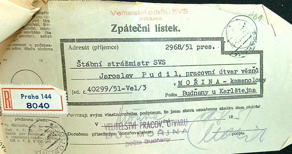 Pudil Zpáteční Lístek Pú Mořina (2)