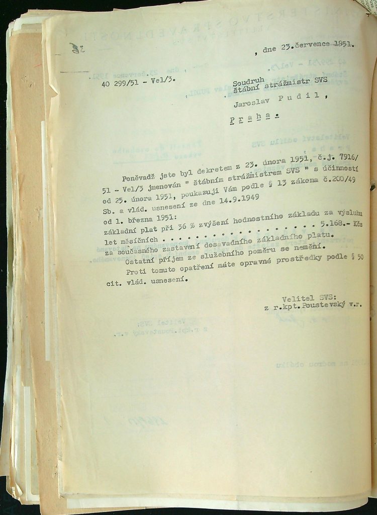 Pudil Zvýšení Hodnostního Základu (2)