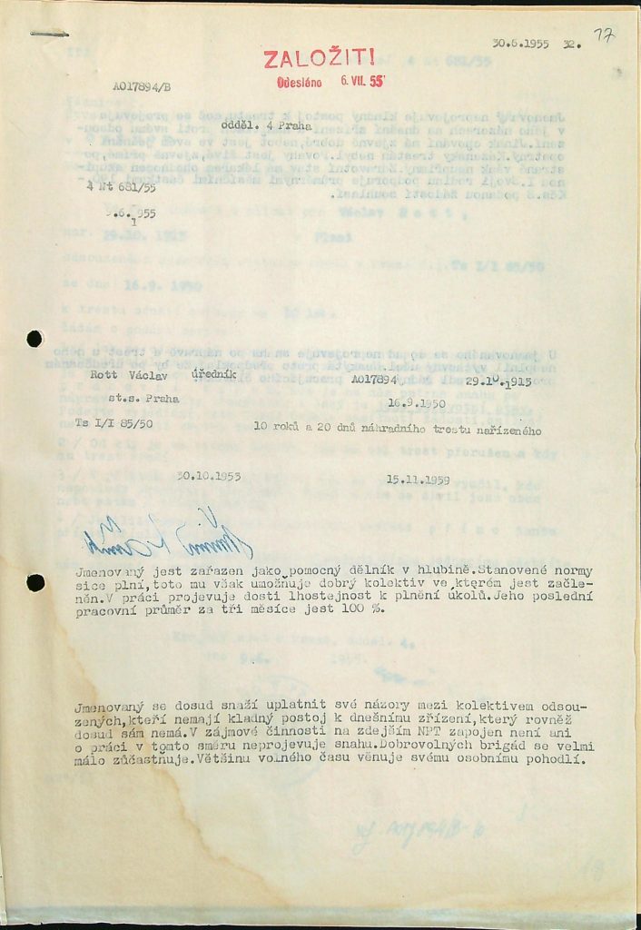 Rott Osobní Vězeňský Spis (26)