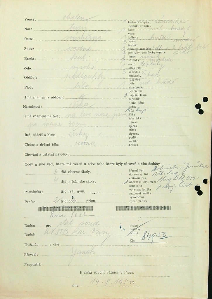 Rott Osobní Vězeňský Spis (39)