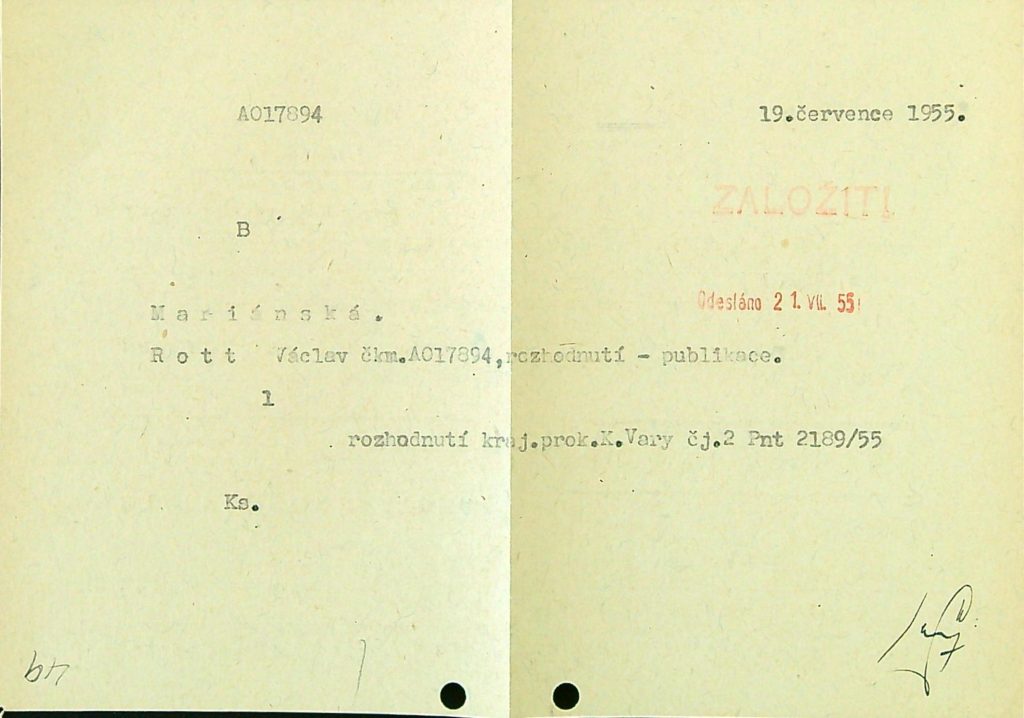 Rott Osobní Vězeňský Spis (42)