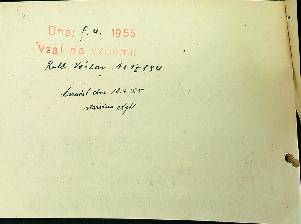 Rott Osobní Vězeňský Spis (49)
