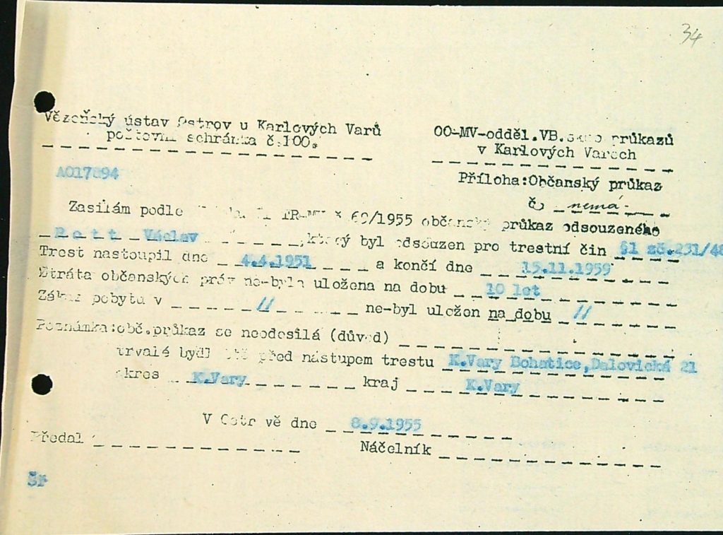 Rott Osobní Vězeňský Spis (52)
