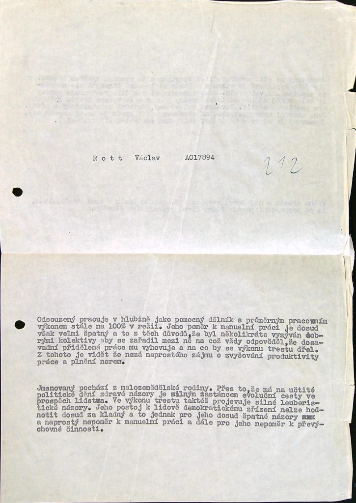 Rott Osobní Vězeňský Spis (62)