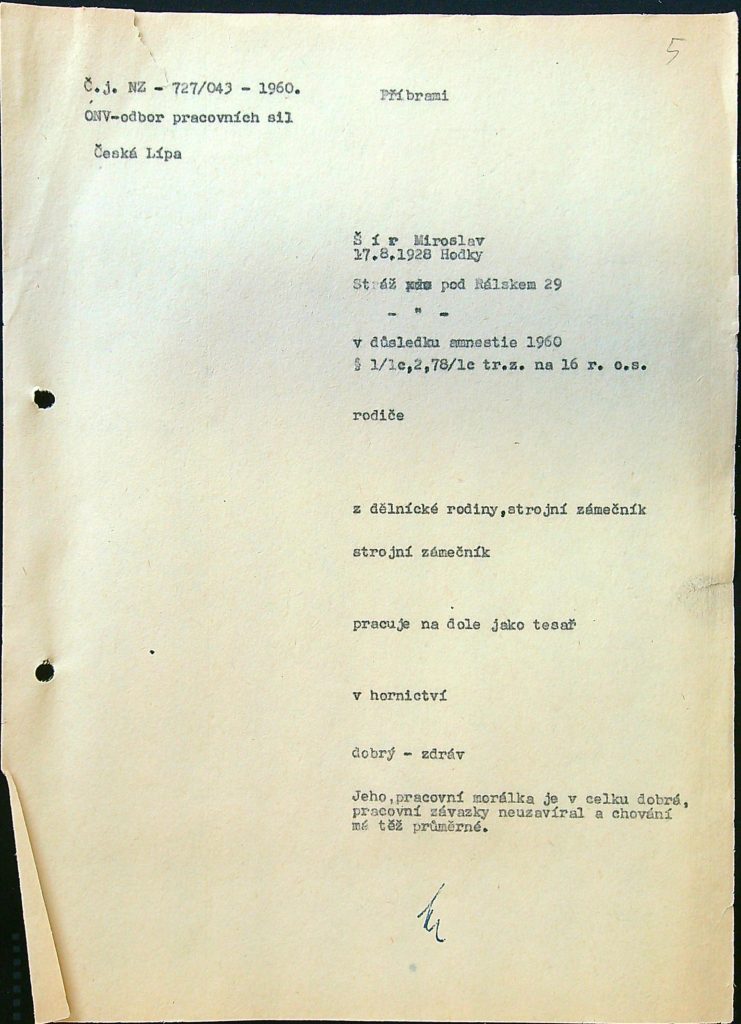 Šír Osobní Vězeňský Spis (12)