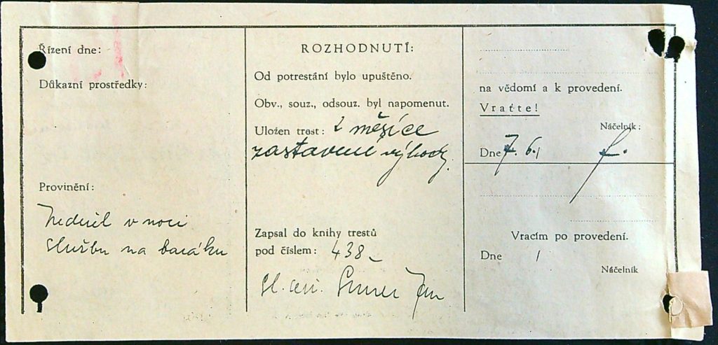 Šír Osobní Vězeňský Spis (19)