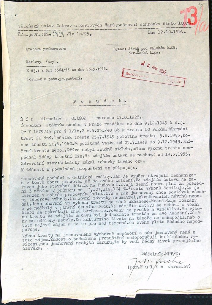 Šír Osobní Vězeňský Spis (24)