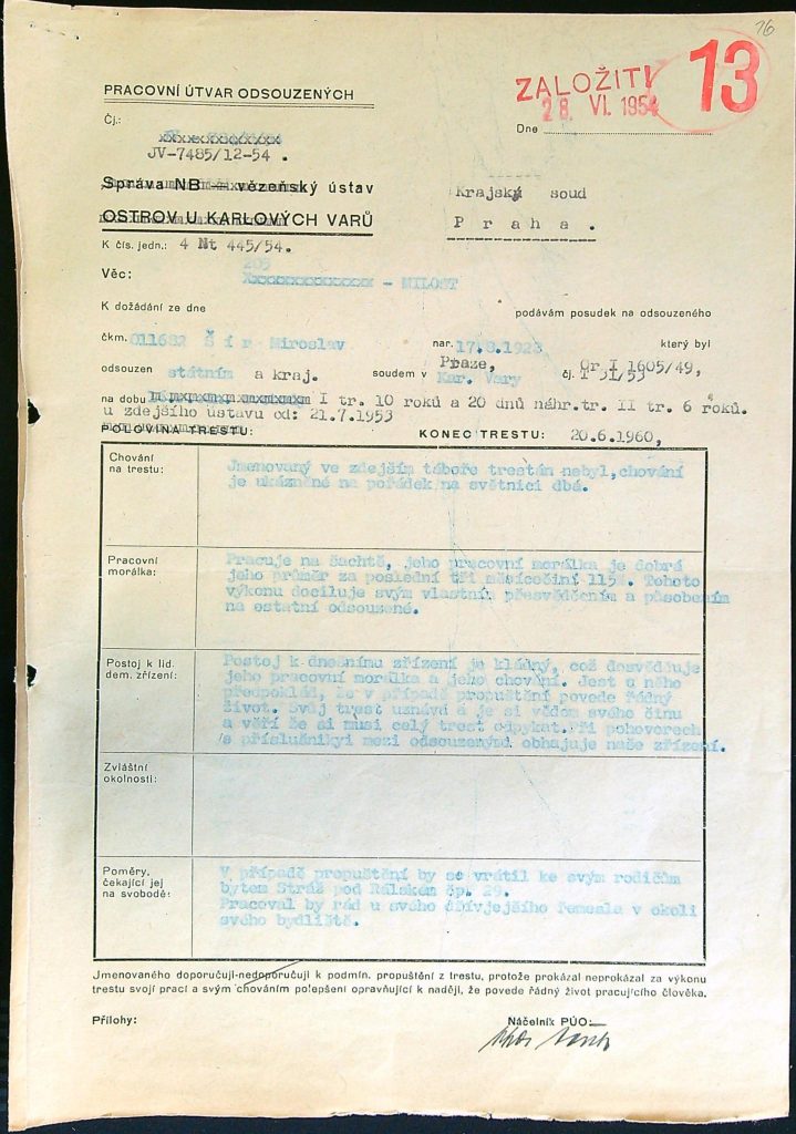 Šír Osobní Vězeňský Spis (25)