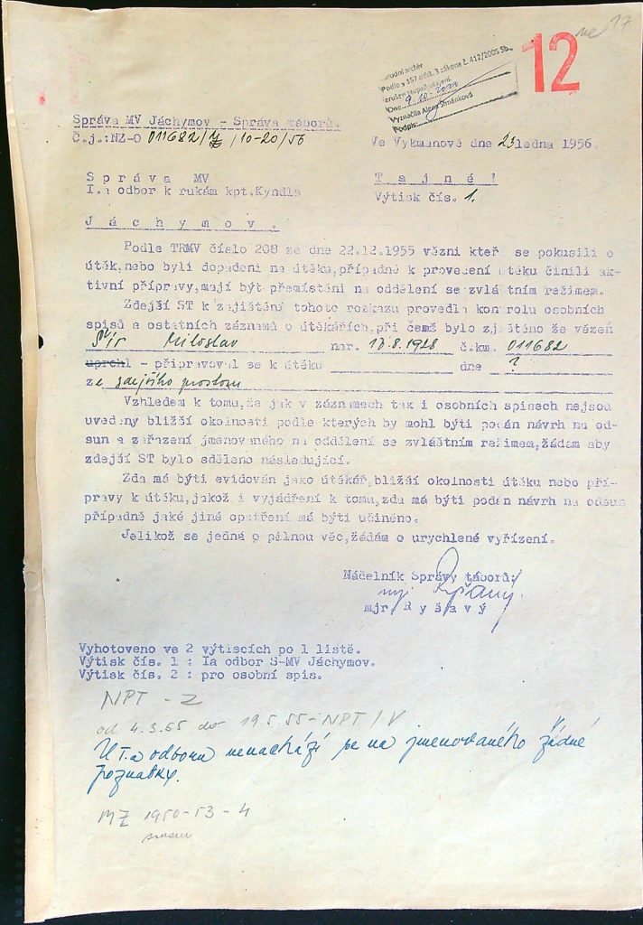 Šír Osobní Vězeňský Spis (26)