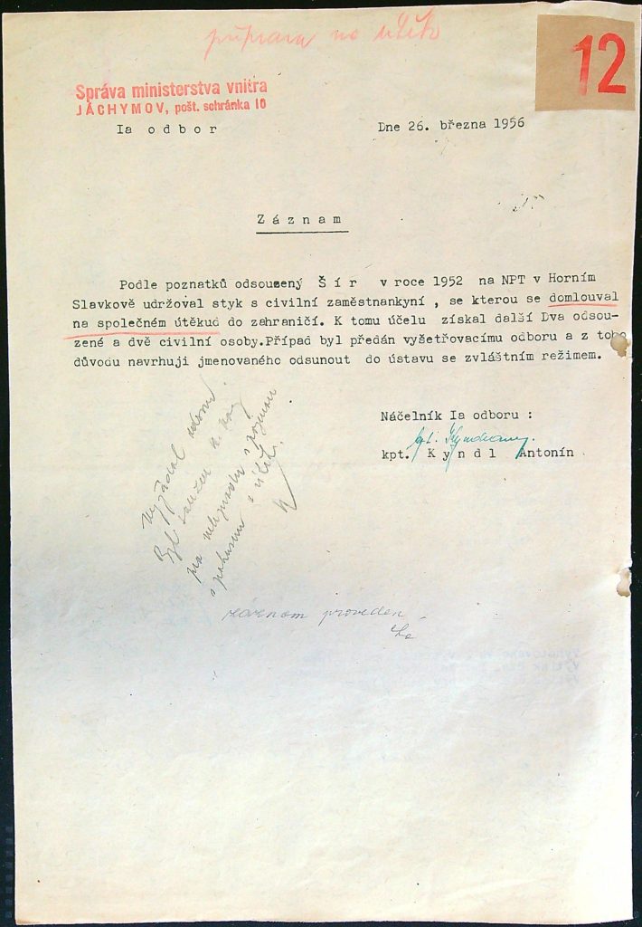 Šír Osobní Vězeňský Spis (27)