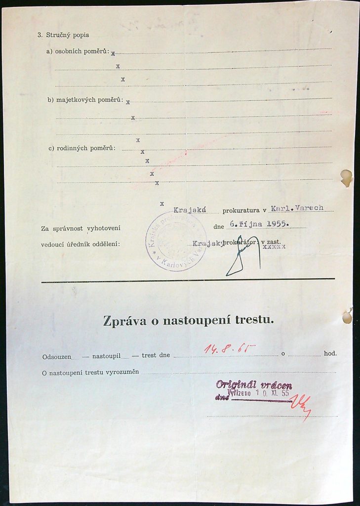 Šír Osobní Vězeňský Spis (29)