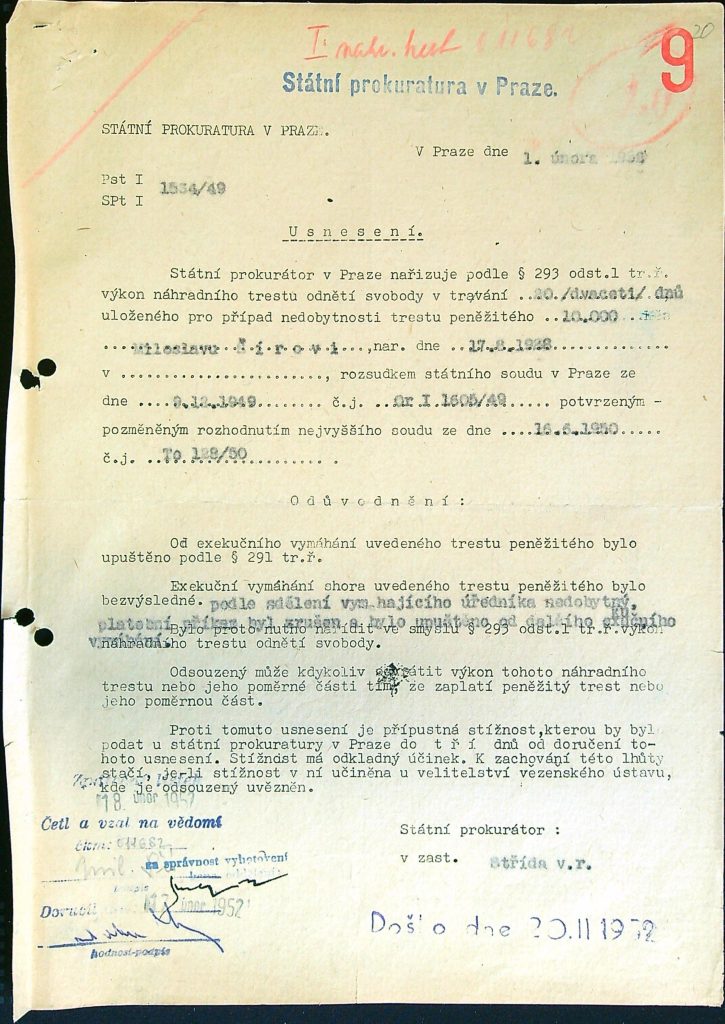 Šír Osobní Vězeňský Spis (31)