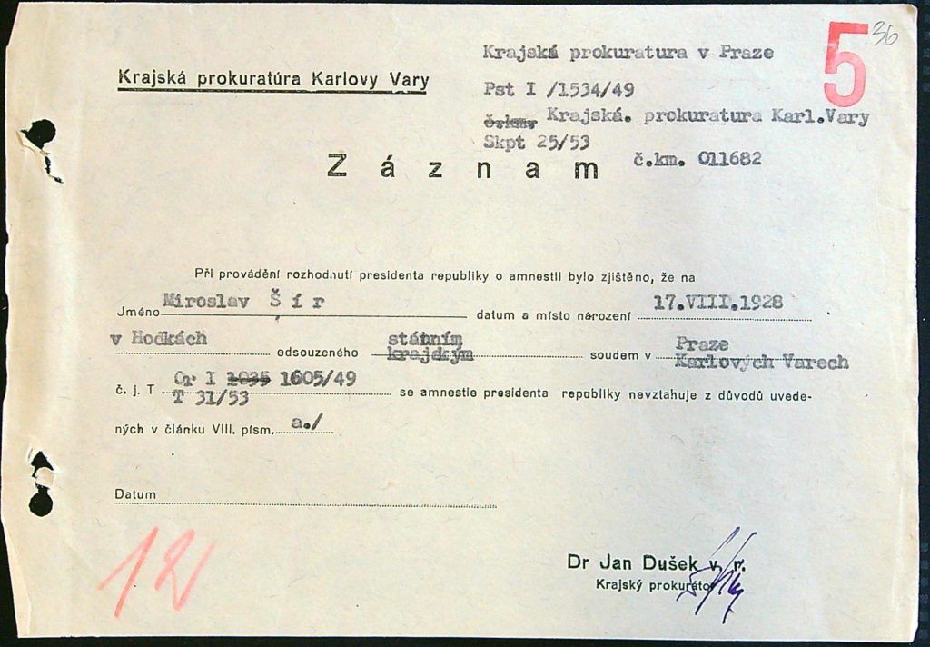 Šír Osobní Vězeňský Spis (57)