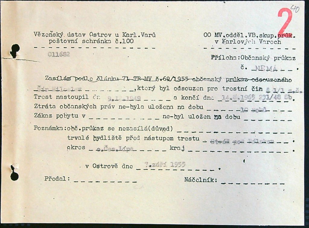 Šír Osobní Vězeňský Spis (61)