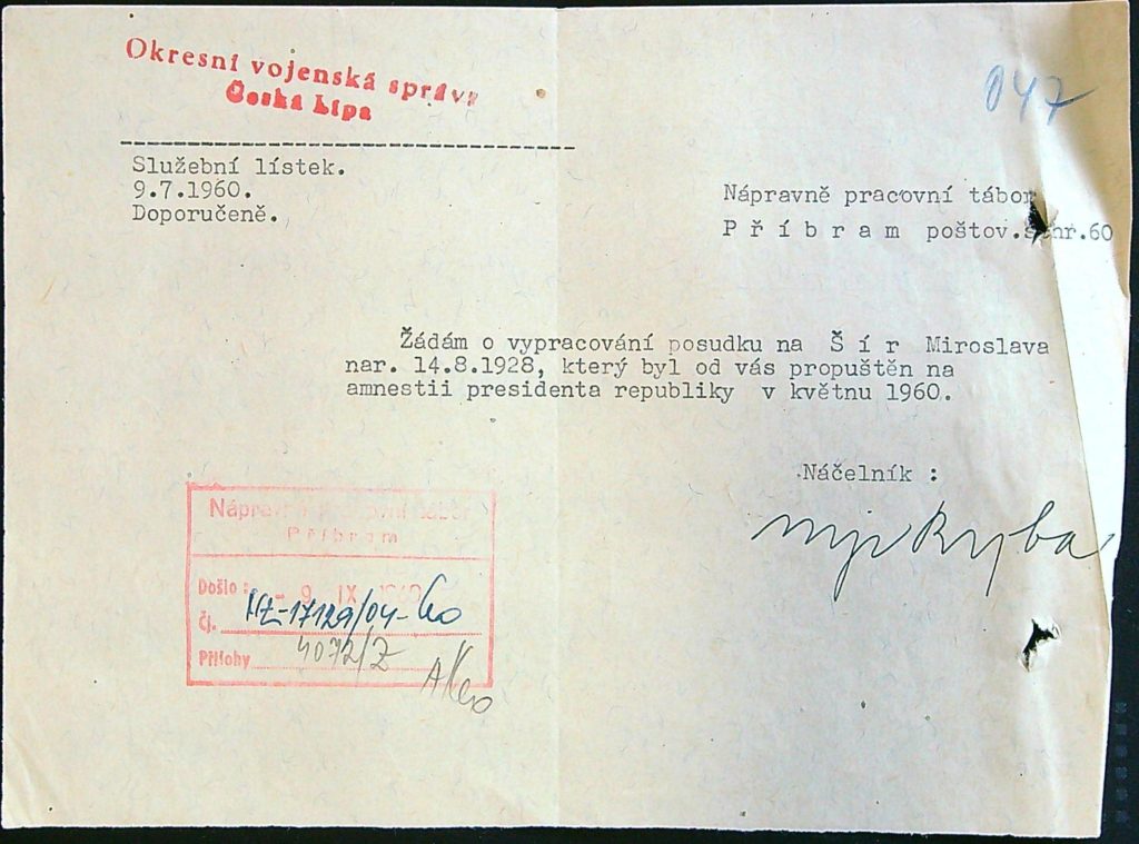 Šír Osobní Vězeňský Spis (8)