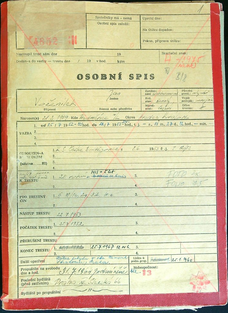 Voženílek Osobní Vězeňský Spis (1)