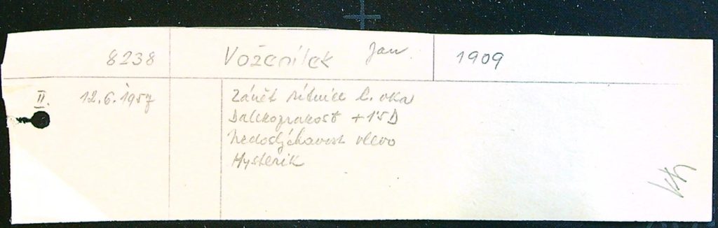 Voženílek Osobní Vězeňský Spis (106)