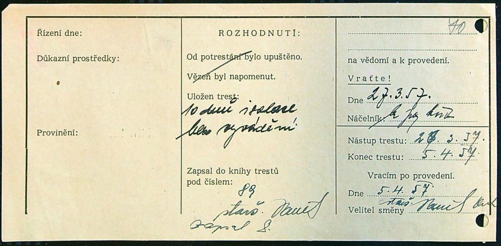 Voženílek Osobní Vězeňský Spis (108)