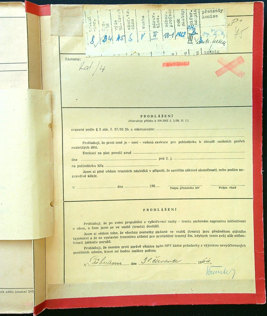 Voženílek Osobní Vězeňský Spis (120)