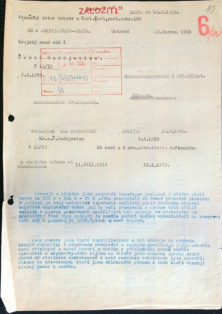 Voženílek Osobní Vězeňský Spis (15)