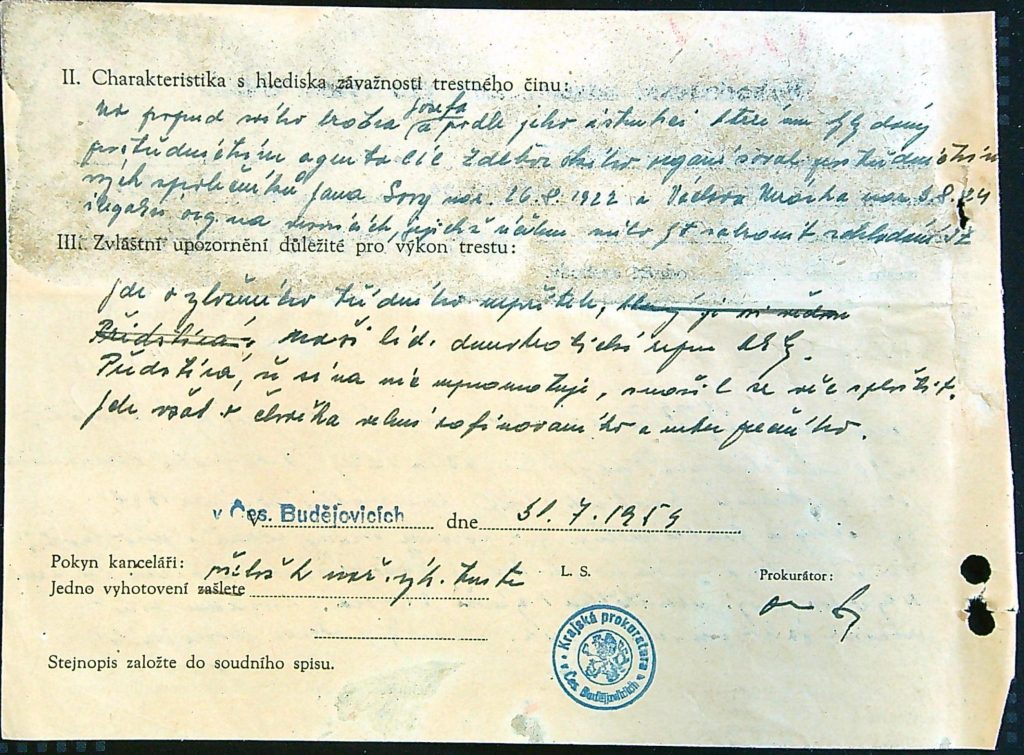 Voženílek Osobní Vězeňský Spis (34)