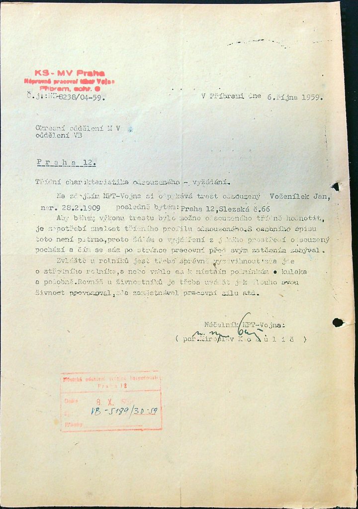 Voženílek Osobní Vězeňský Spis (36)