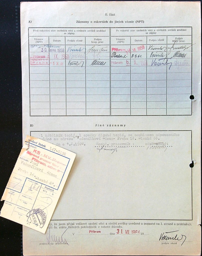 Voženílek Osobní Vězeňský Spis (40)