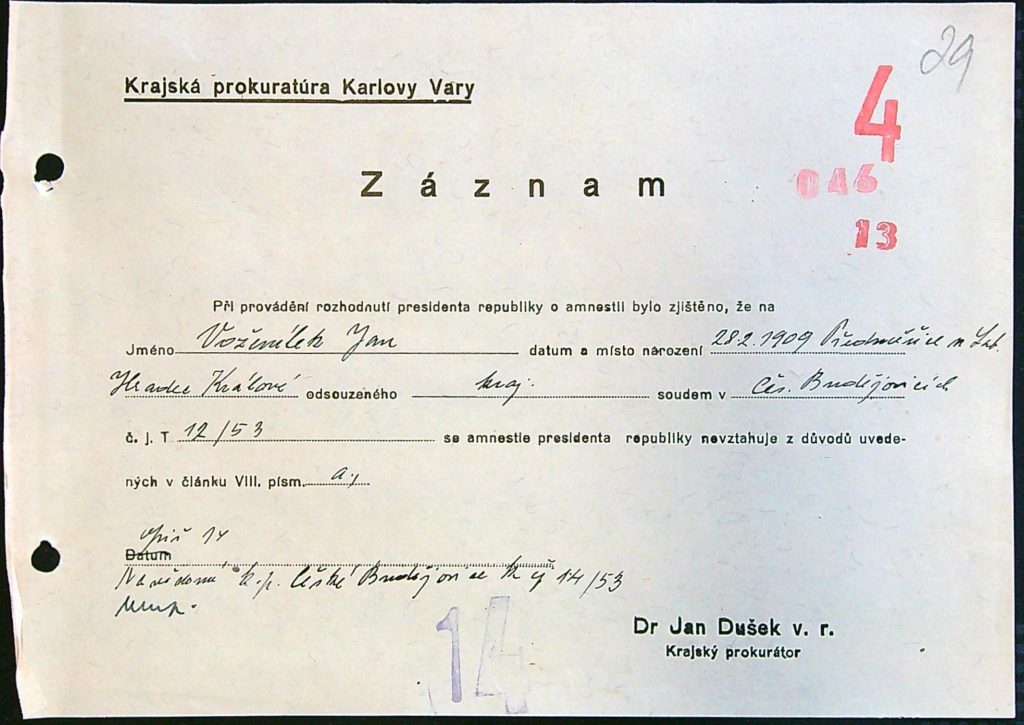 Voženílek Osobní Vězeňský Spis (45)