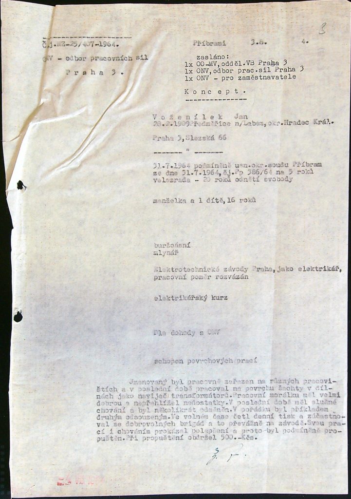 Voženílek Osobní Vězeňský Spis (6)