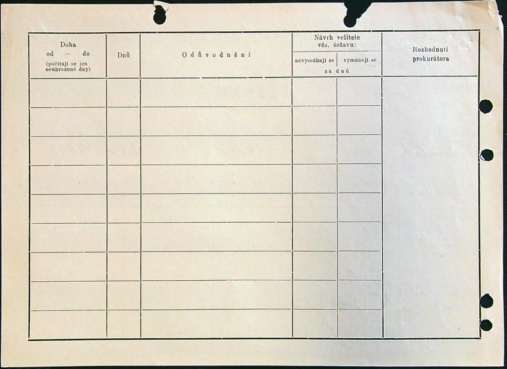 Voženílek Osobní Vězeňský Spis (63)