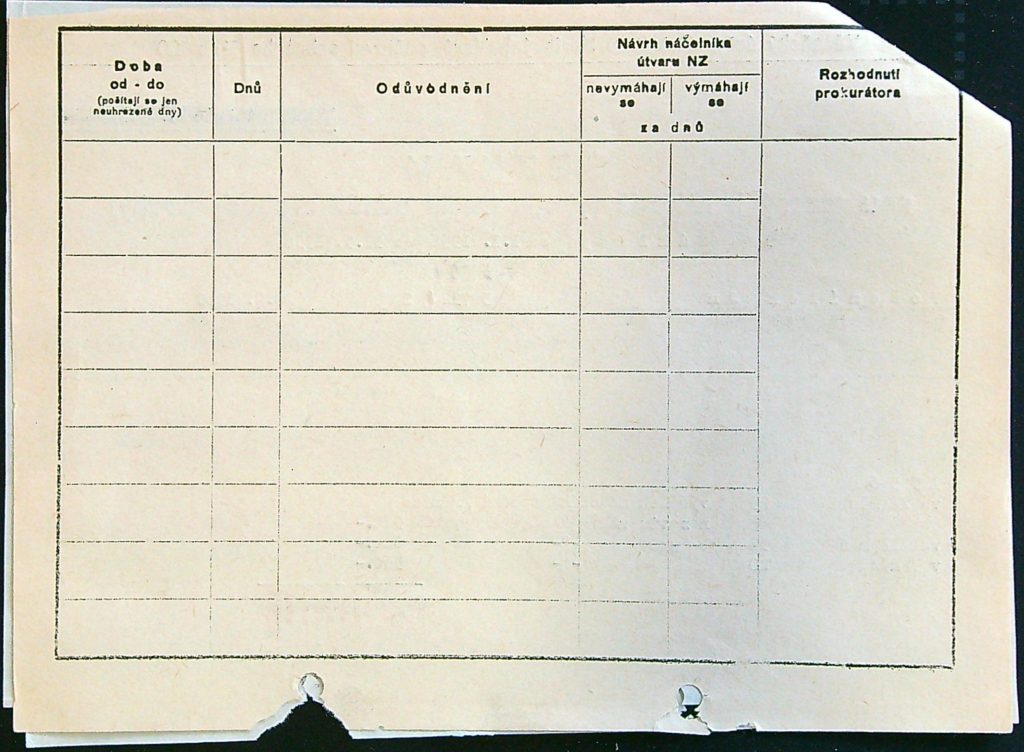 Voženílek Osobní Vězeňský Spis (65)