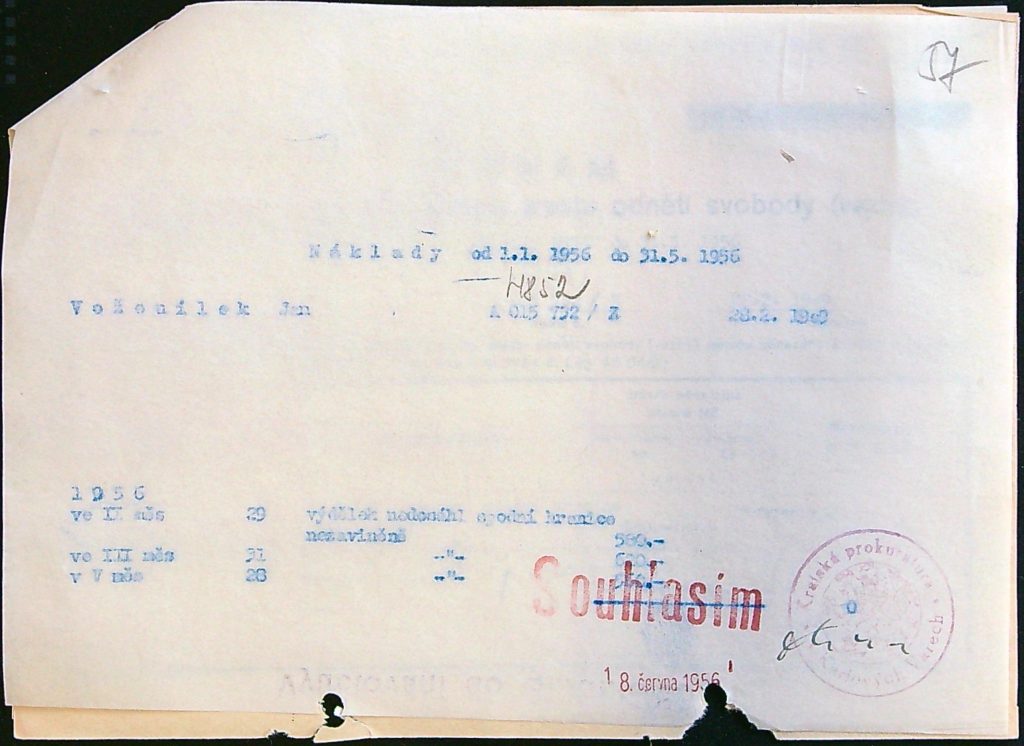 Voženílek Osobní Vězeňský Spis (67)