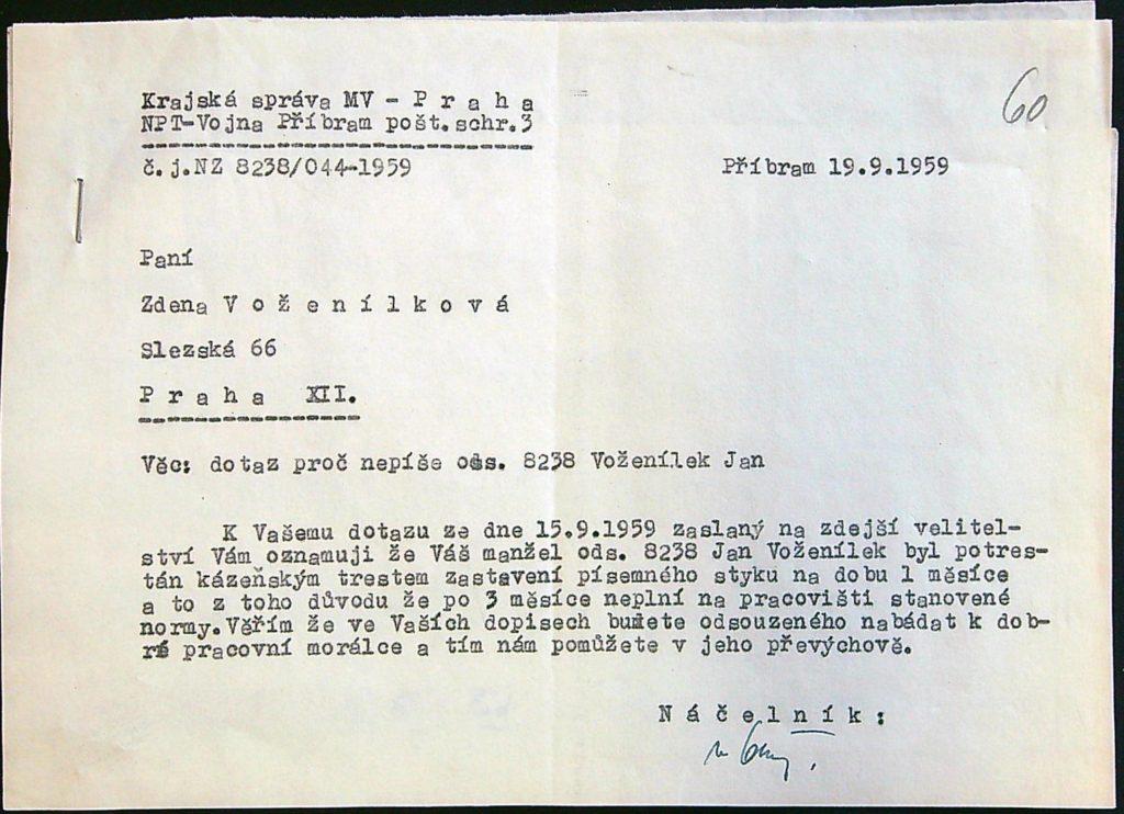 Voženílek Osobní Vězeňský Spis (71)