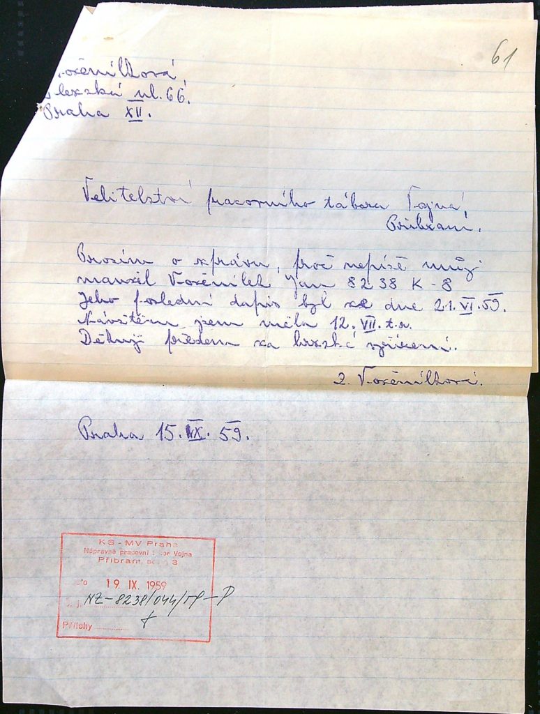 Voženílek Osobní Vězeňský Spis (72)