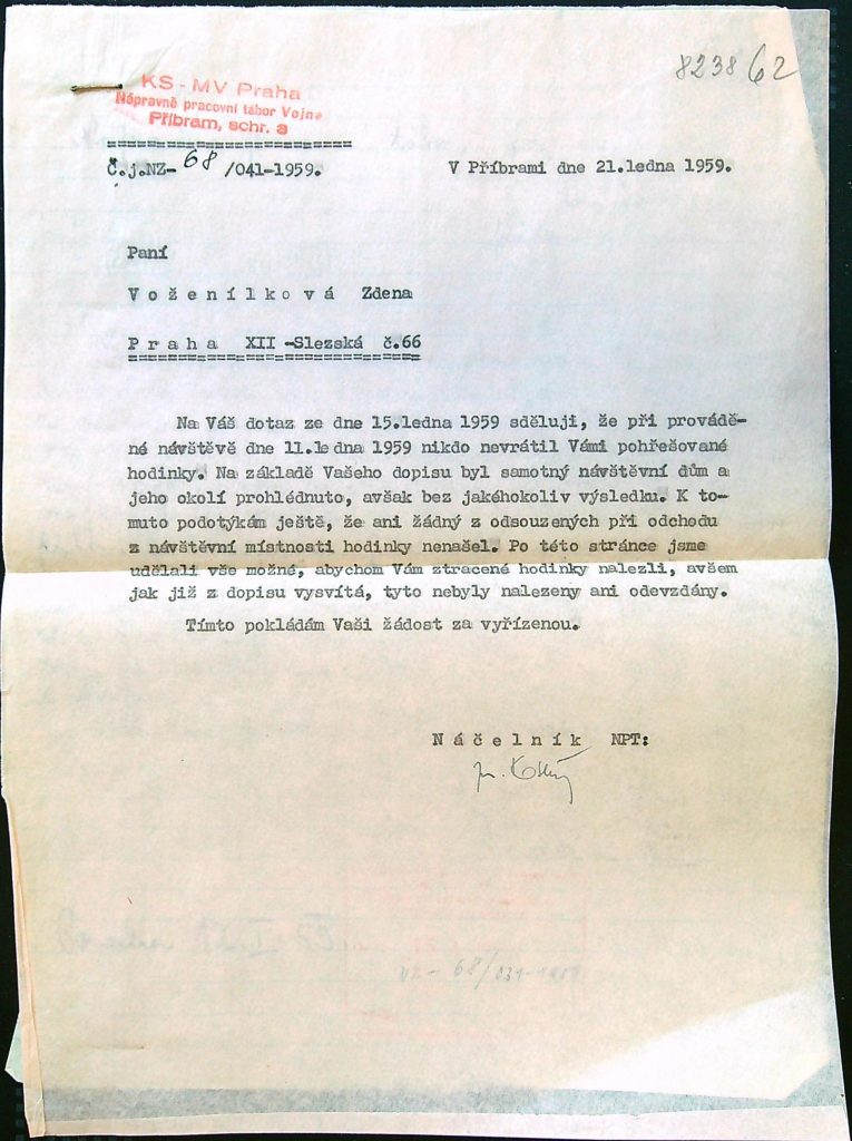 Voženílek Osobní Vězeňský Spis (73)