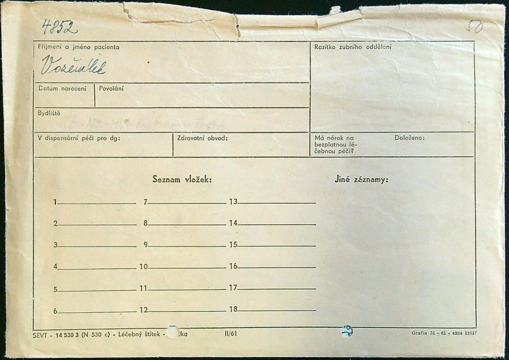 Voženílek Osobní Vězeňský Spis (78)