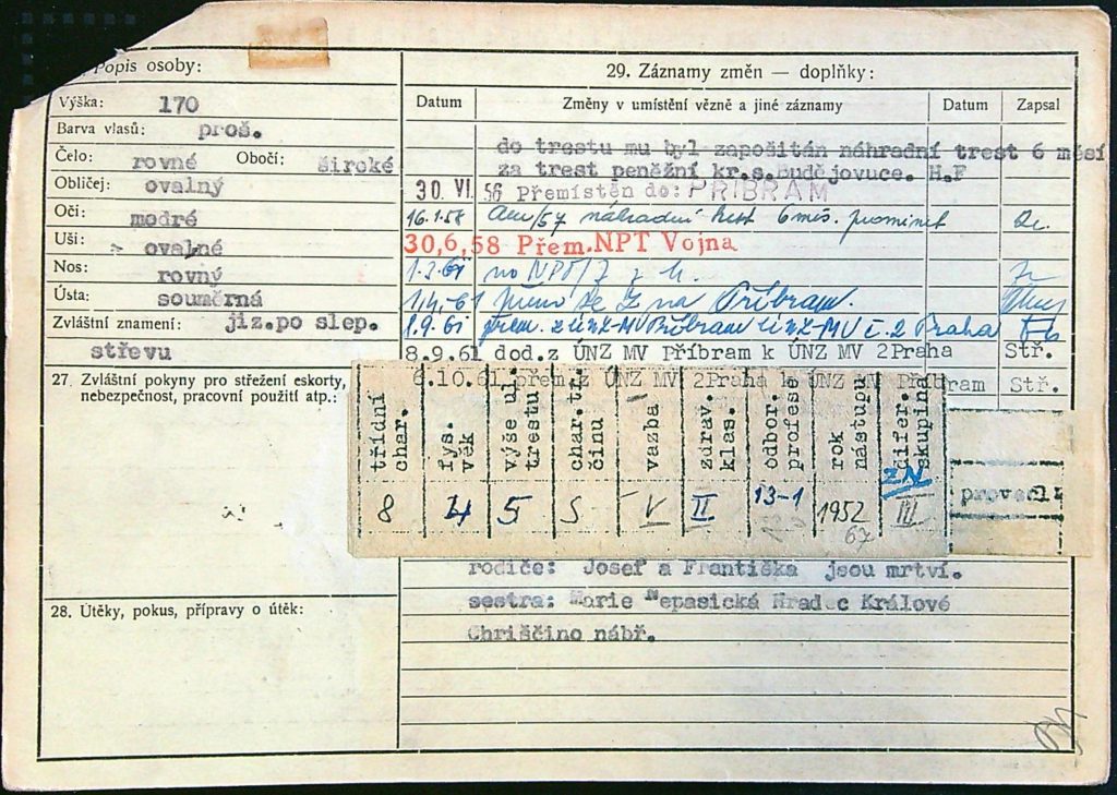 Voženílek Osobní Vězeňský Spis (92)