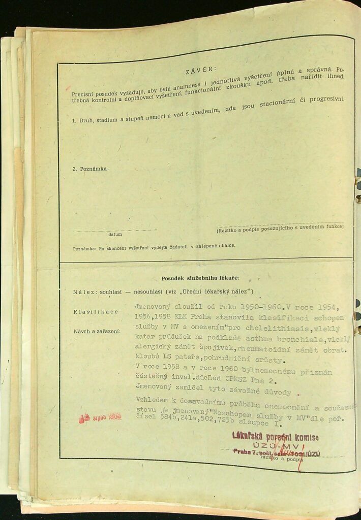 Jírek Lékařské Vysvědčení O žadateli (4)