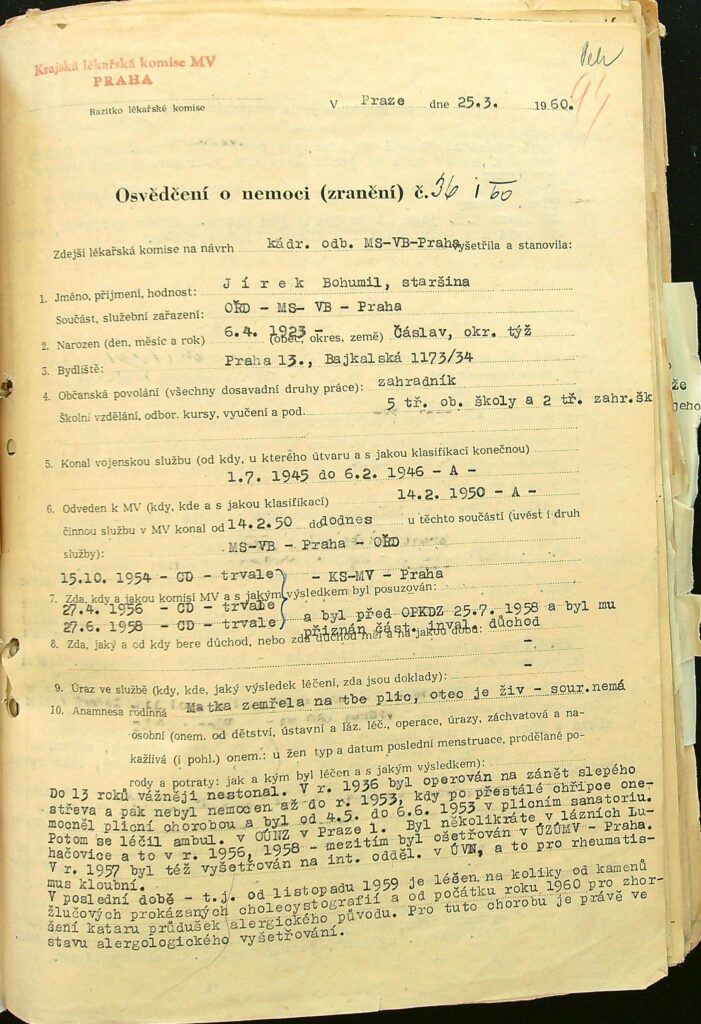 Jírek Osvědčení O Nemoci (1)