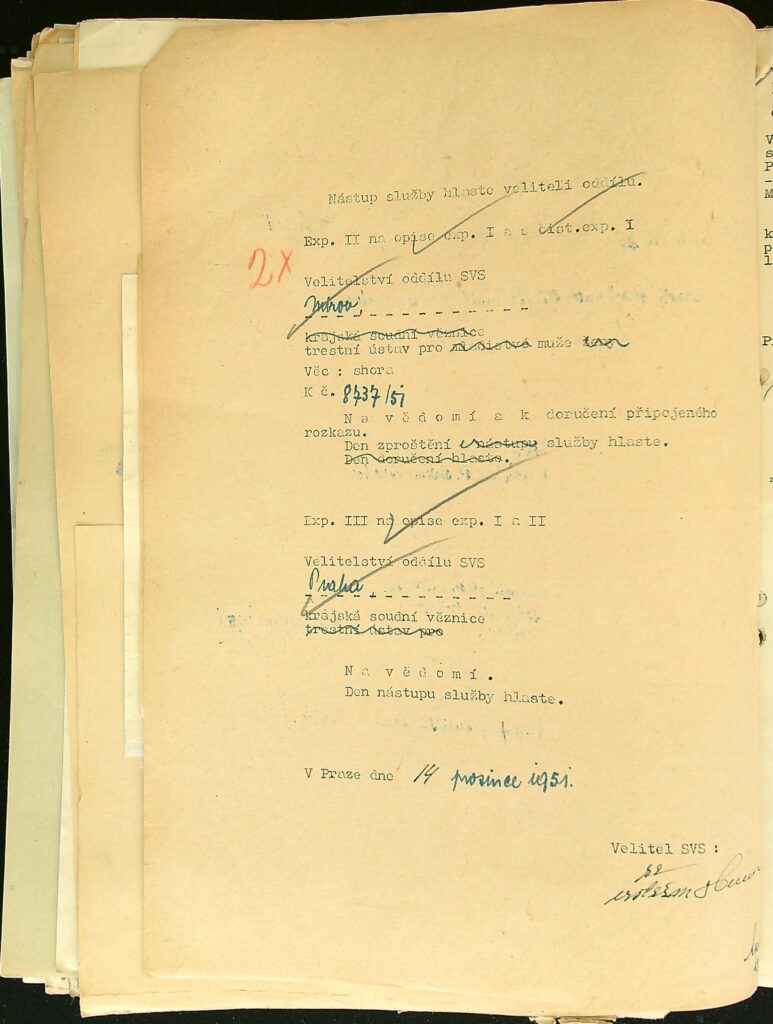 Jírek Přeložení Z Oddílu Svs Mírov K Oddílu Svs Praha (2)