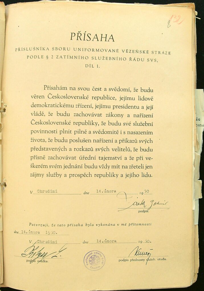 Jírek Přísaha Příslušníka Svs